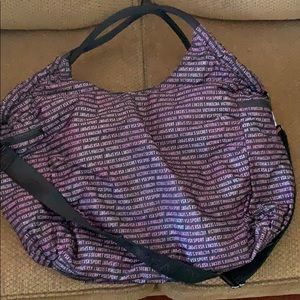 Victoria’s Secret Gym + yoga mat holder.